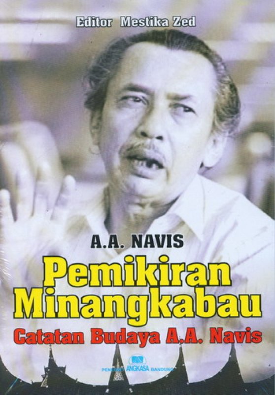 Cover Buku Pemikiran Minangkabau Catatan Budaya A.A. Navis