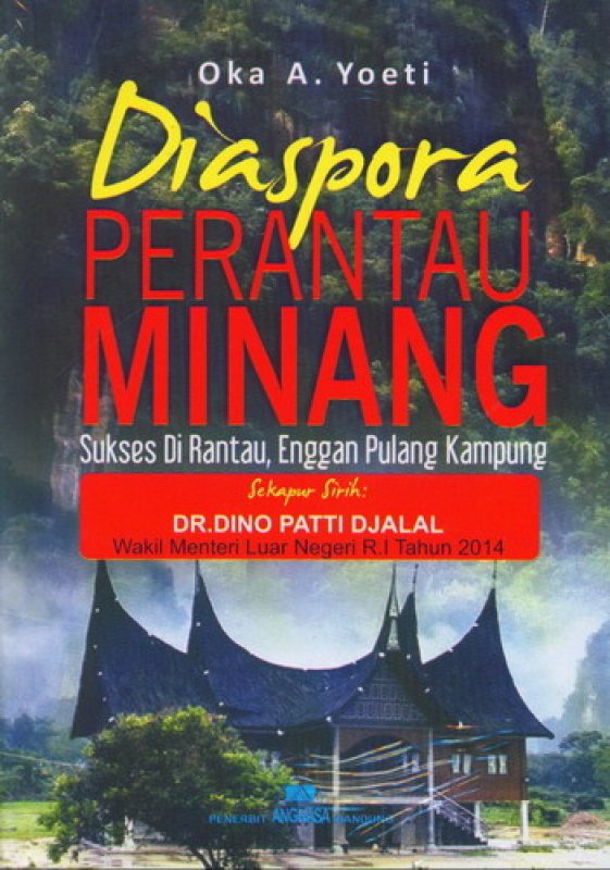 Cover Buku Diaspora Perantau Minang