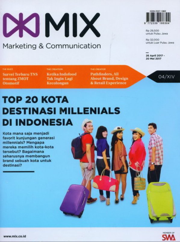 Cover Buku Majalah MIX Marketing Communications Edisi 12 | 26 April - 20 Mei 2017