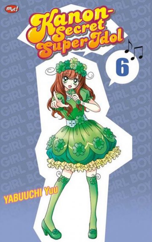 Cover Buku Kanon Secret Super Idol 06