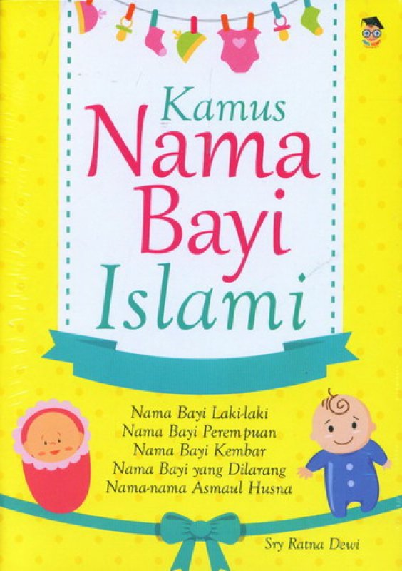Cover Buku Kamus Nama Bayi Islami