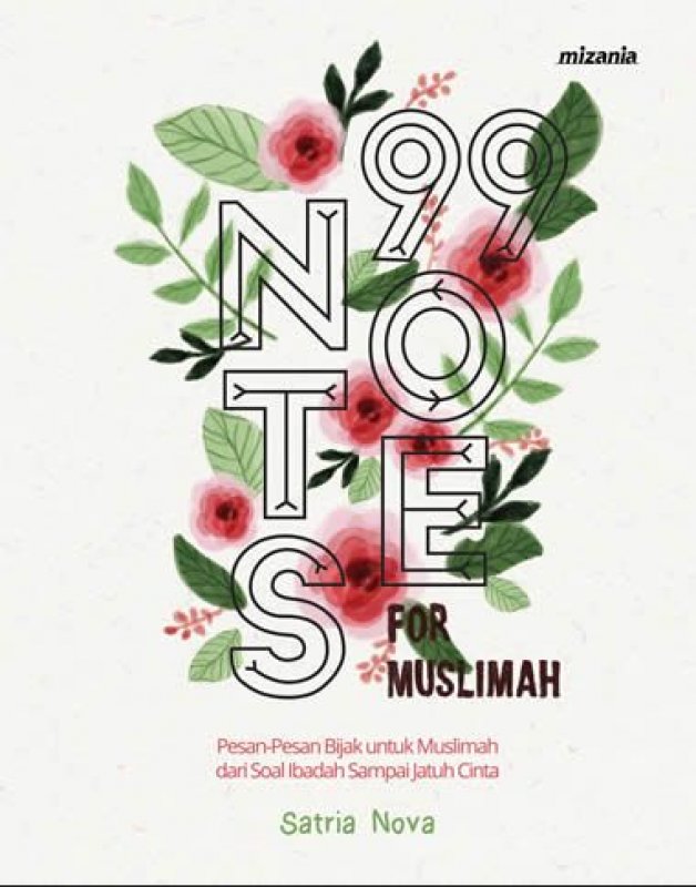 Cover Buku 99 Notes For Muslimah