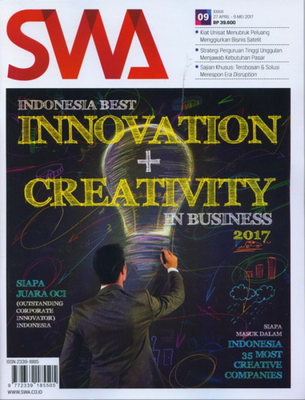 Cover Buku Majalah SWA Sembada No. 09 | 27 April - 9 Mei 2017