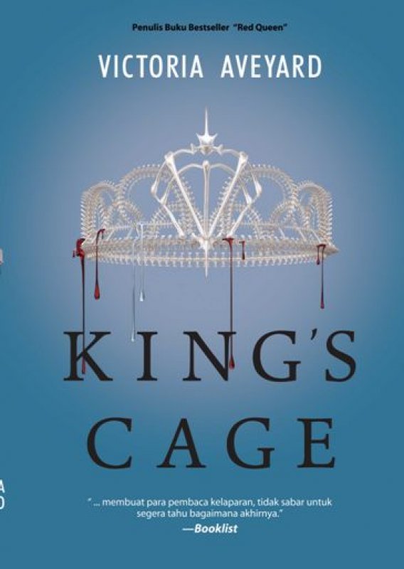 Cover Buku RED QUEEN SERIES #3 ; Kings Cage