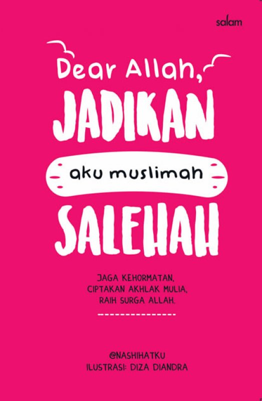 Cover Buku Dear Allah, Jadikan Aku Muslimah Salehah
