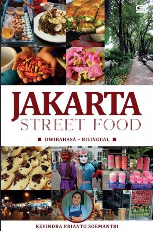Cover Buku Jakarta Street Food - Dwi Bahasa