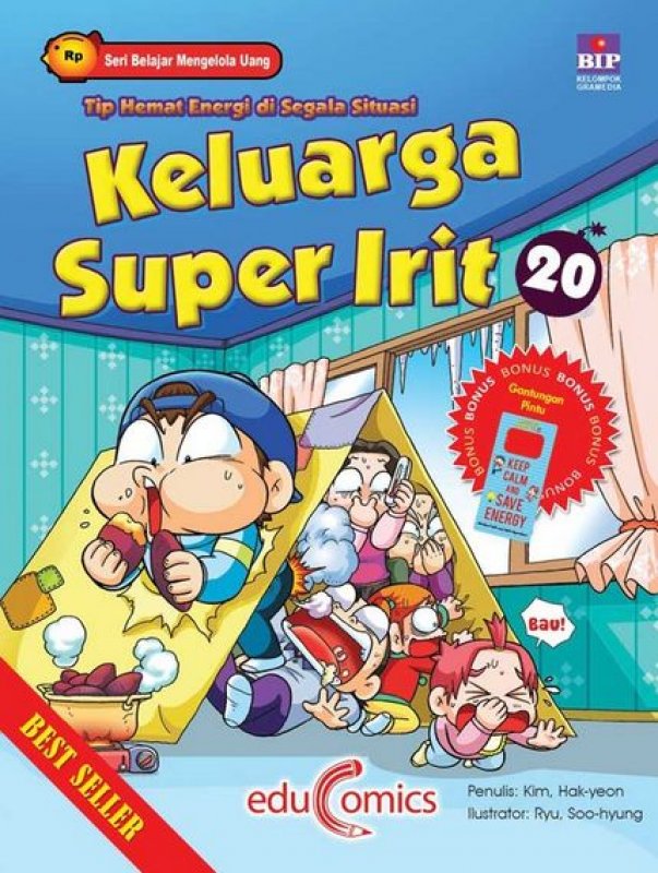 Cover Buku Seri Keluarga Super Irit 20 : Tip Hemat Energi Di Segala Situasi