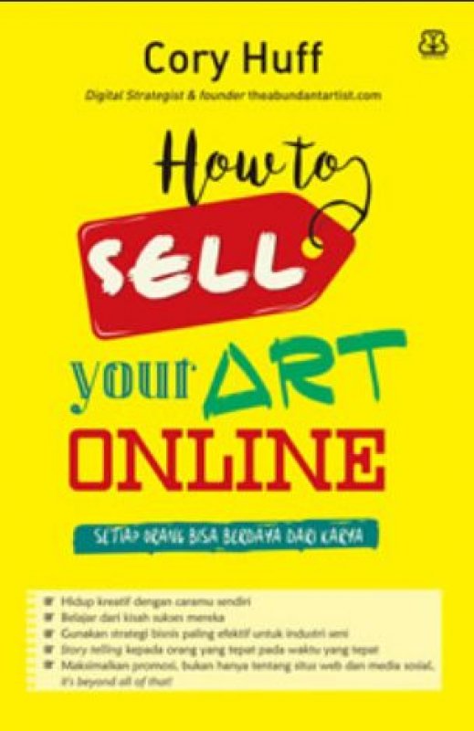 Cover Buku How To Sell Your Art Online
