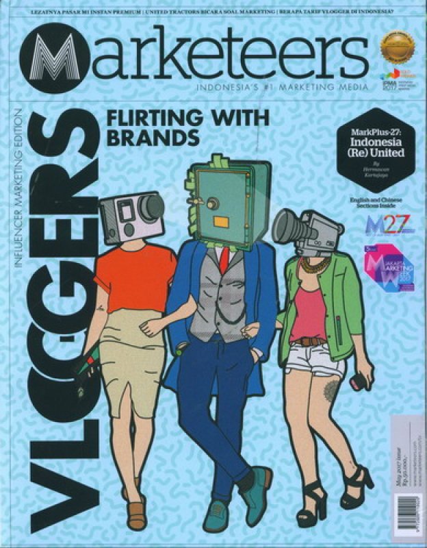 Cover Buku Majalah Marketeers Edisi 31 -Mei 2017