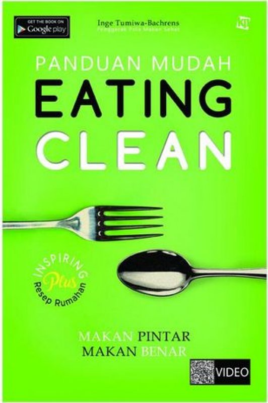 Cover Buku Panduan Mudah Eating Clean