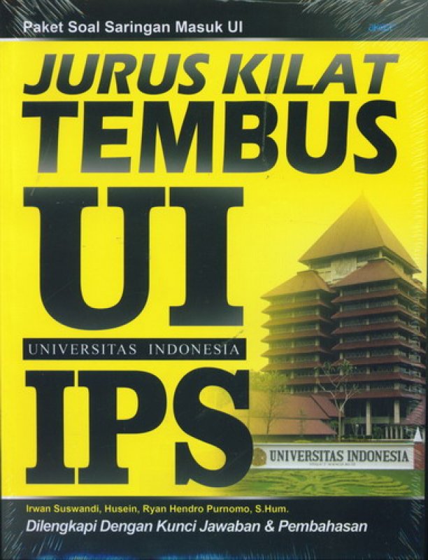 Cover Buku Jurus Kilat Tembus UI IPS