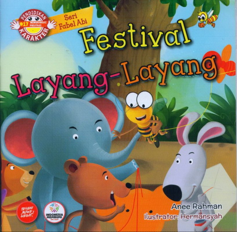 Cover Buku Seri Fabel Abi: Festival Layang-Layang