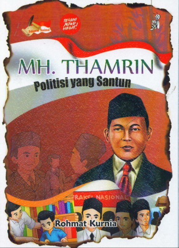 Cover Depan Buku MH. THAMRIN: Politisi yang Santun