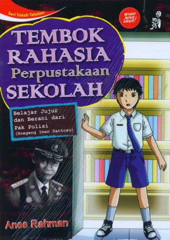 Cover Buku Seri Tokoh Teladan: Tembok Rahasia Perpustakaan Sekolah