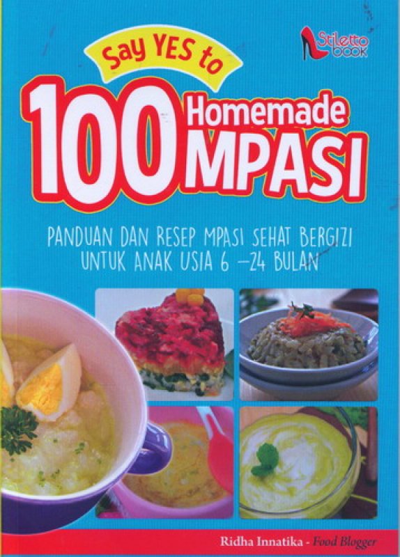 Cover Buku Say Yes to 100 Homemade MPASI