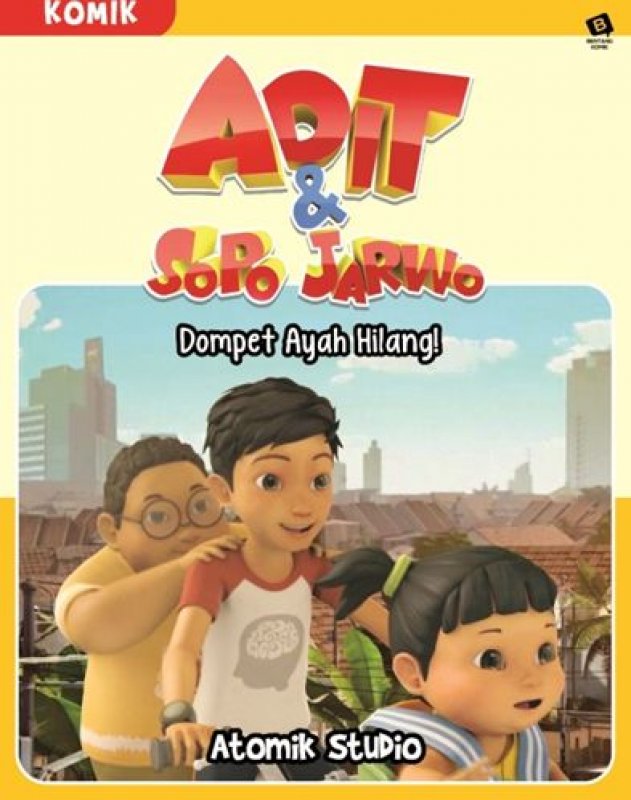 Cover Buku Komik Adit & Sopo Jarwo: Dompet Ayah