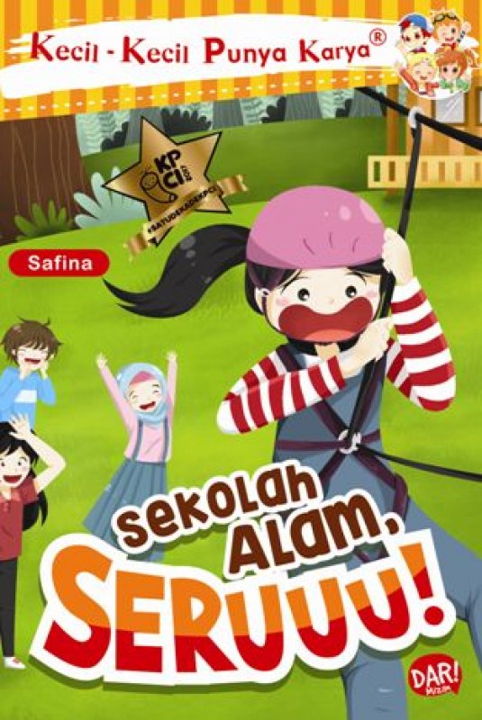 Cover Buku KKPK: Sekolah Alam, Seruuu!