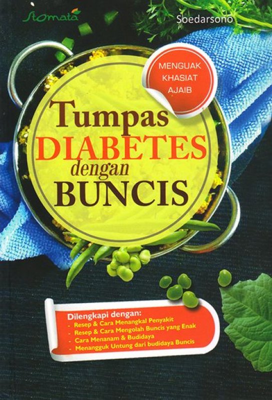 Cover Buku Tumpas Diabetes Dengan Buncis
