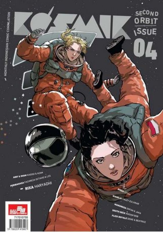 Cover Buku Kosmik volume 4 2017