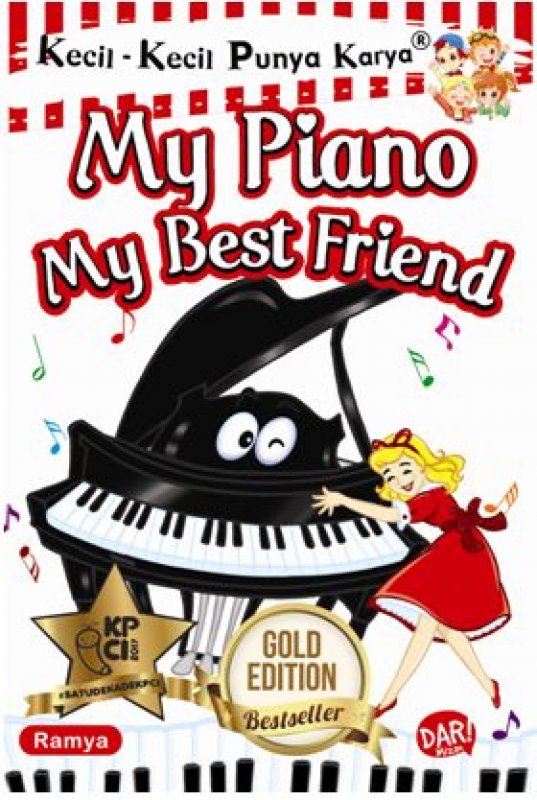 Cover Buku KKPK: My Piano My Bestfriend (Republish)