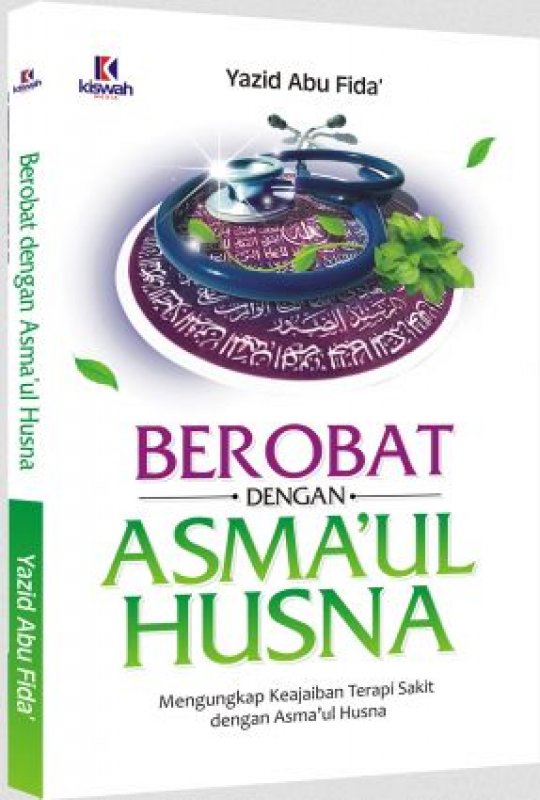 Cover Buku Berobat dengan Asmaul Husna