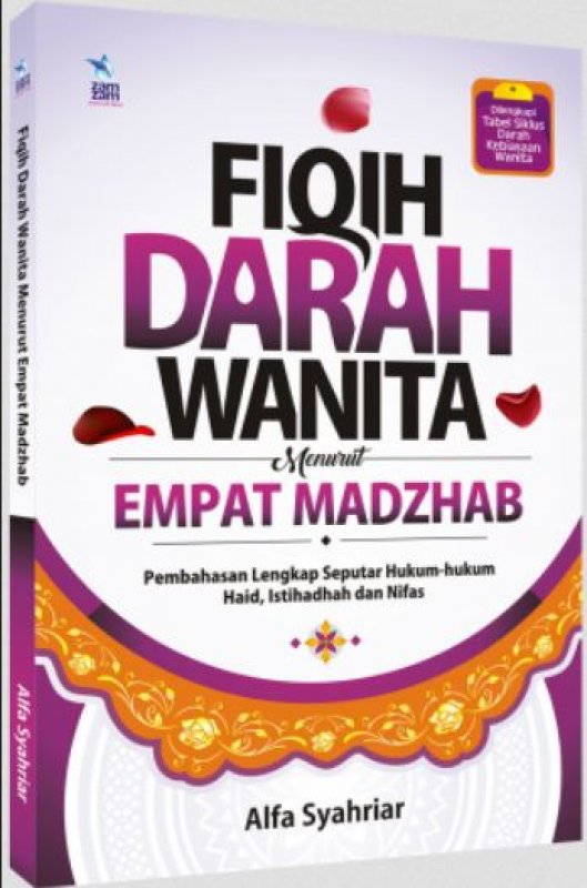 Cover Buku Fiqih Darah Wanita Menurut Empat Madzhab