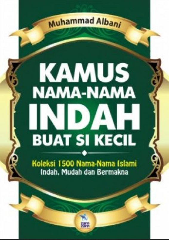Cover Buku Kamus Nama-nama Indah Buat Si Kecil (HC)