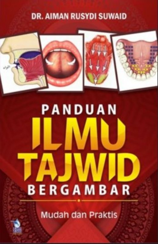 Cover Buku Panduan Ilmu Tajwid Bergambar