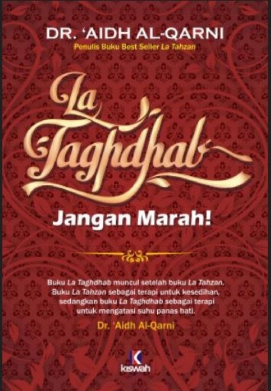 Cover Buku La Taghdhab