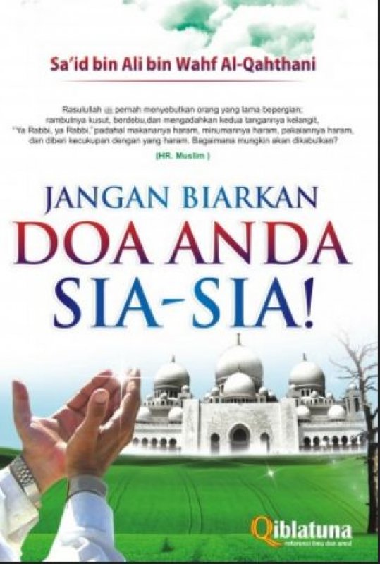 Cover Buku Jangan Biarkan Doa Anda Sia-sia