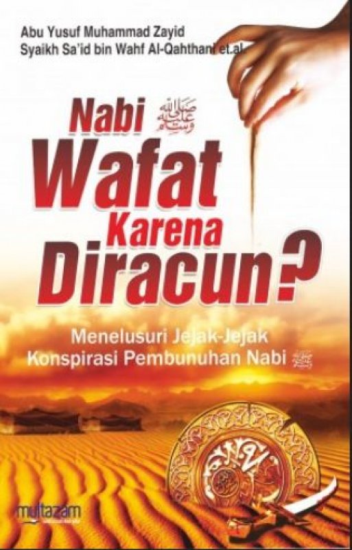 Cover Buku Nabi Wafat Karena Diracun?