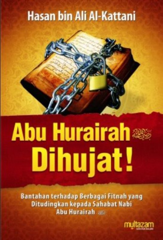 Cover Buku Abu Hurairah Dihujat!