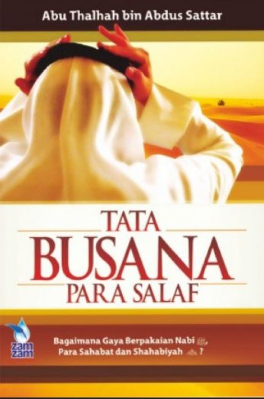 Cover Buku Tata Busana Para Salaf