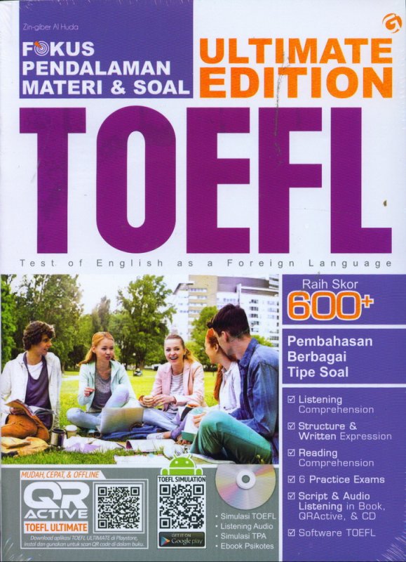 Cover Buku ULTIMATE EDITION TOEFL
