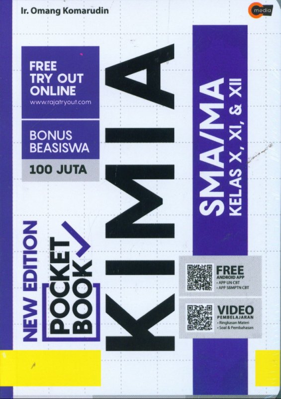 Cover Buku NEW EDITION POCKET BOOK KIMIA SMA/MA KELAS X,XI,XII (Promo Best Book)