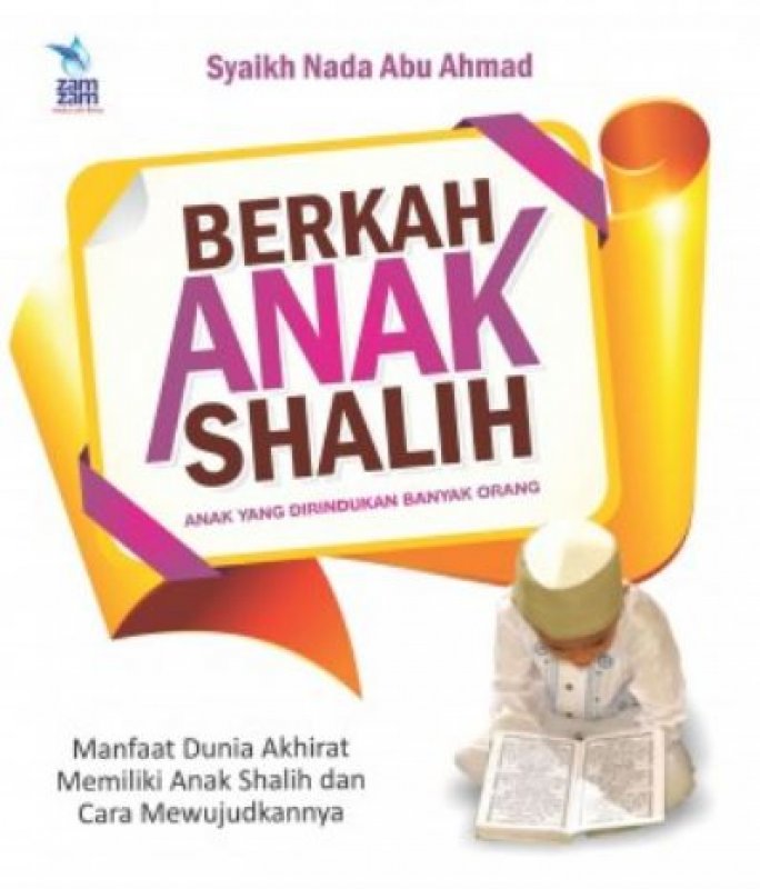 Cover Buku Berkah Anak Shalih (HC)