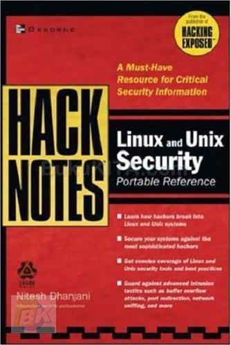 Cover Buku HackNotes Linux And Unix Security: Portable Reference