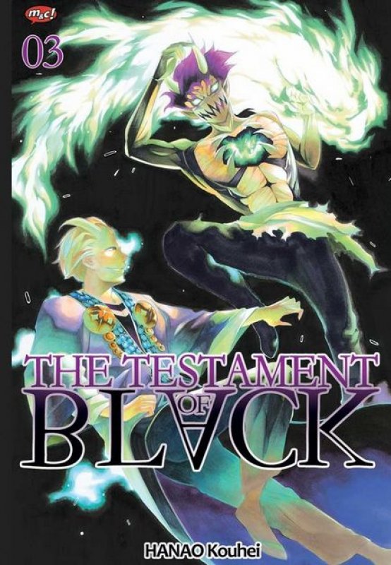 Cover Buku The Testament Of Black 3 - Tamat