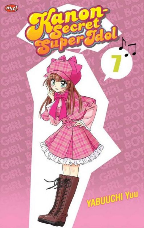 Cover Buku Kanon Secret Super Idol 07