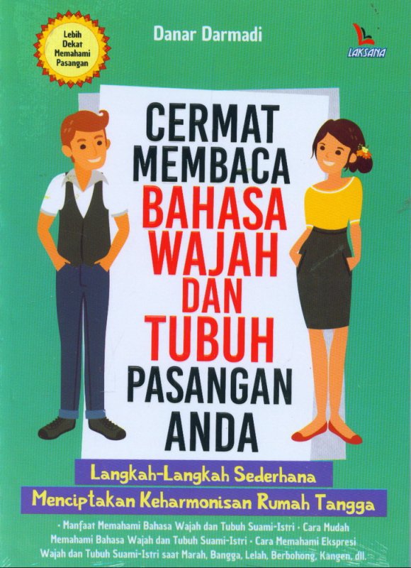 Cover Buku Cermat Membaca Bahasa Wajah dan Tubuh Pasangan Anda