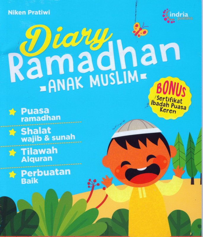 Cover Buku Diary Ramadhan - Anak Muslim