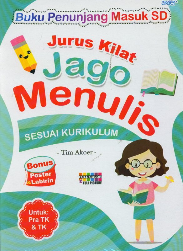 Cover Buku Jurus Kilat Jago Menulis