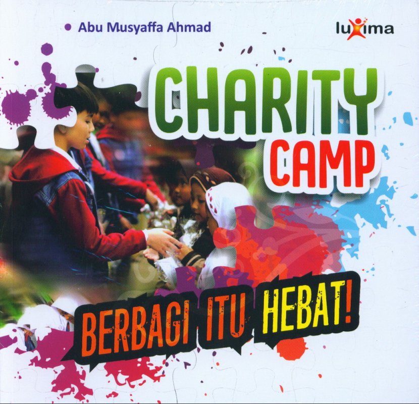 Cover Buku Charity Camp Berbagi Itu Hebat