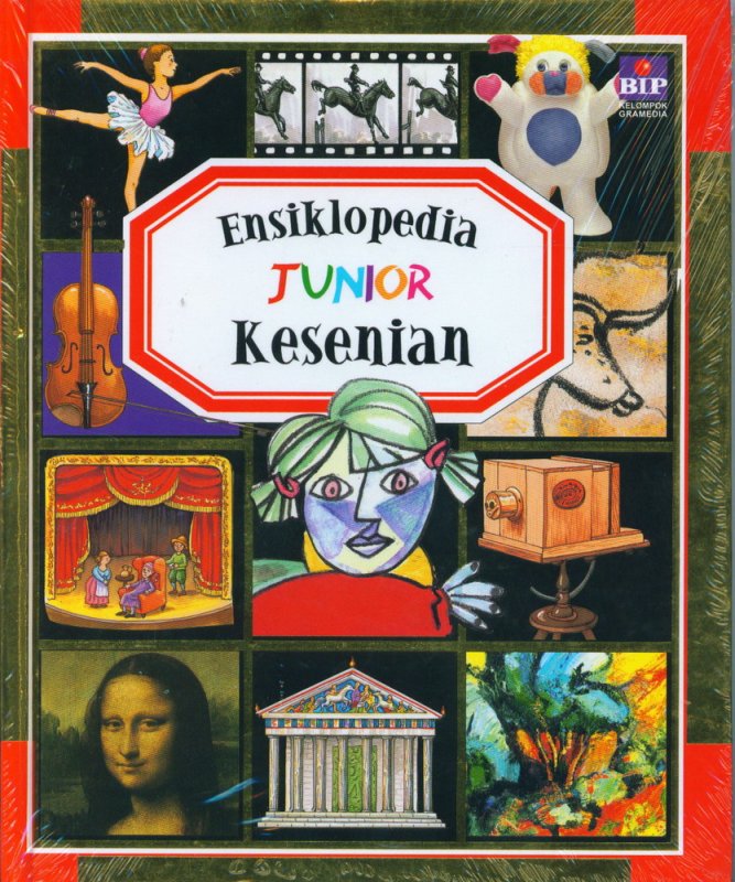 Cover Buku Ensiklopedia Junior : Kesenian