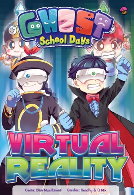 Cover Buku Ghost School Days: Virtual Reality
