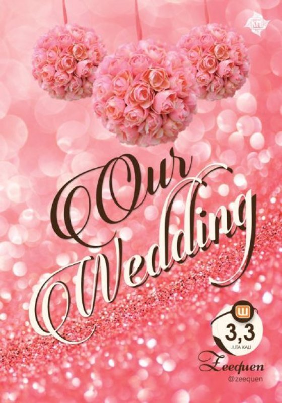 Cover Buku Our Wedding + blocknote