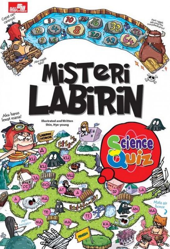 Cover Buku Science Quiz: Misteri Labirin
