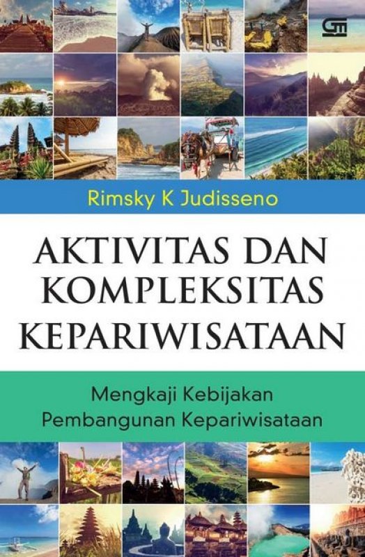 Cover Buku Aktivitas dan Kompleksitas Kepariwisataan