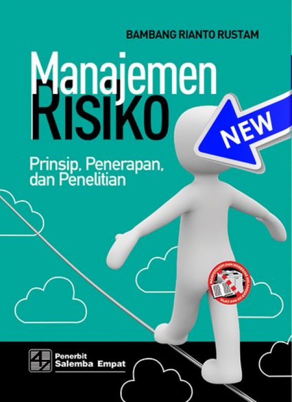 Cover Buku Manajemen Risiko: Prinsip, Penerapan, dan Penelitian