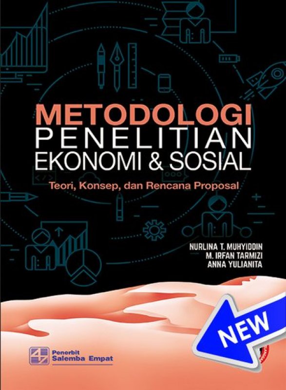 Cover Buku Metodologi Penelitian Ekonomi dan Sosial: Teori, Konsep, dan Rencana Proposal